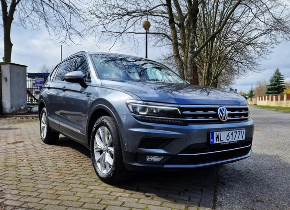 Volkswagen Tiguan Allspace cena 124799 przebieg: 149200, rok produkcji 2020 z Biała Rawska małe 704